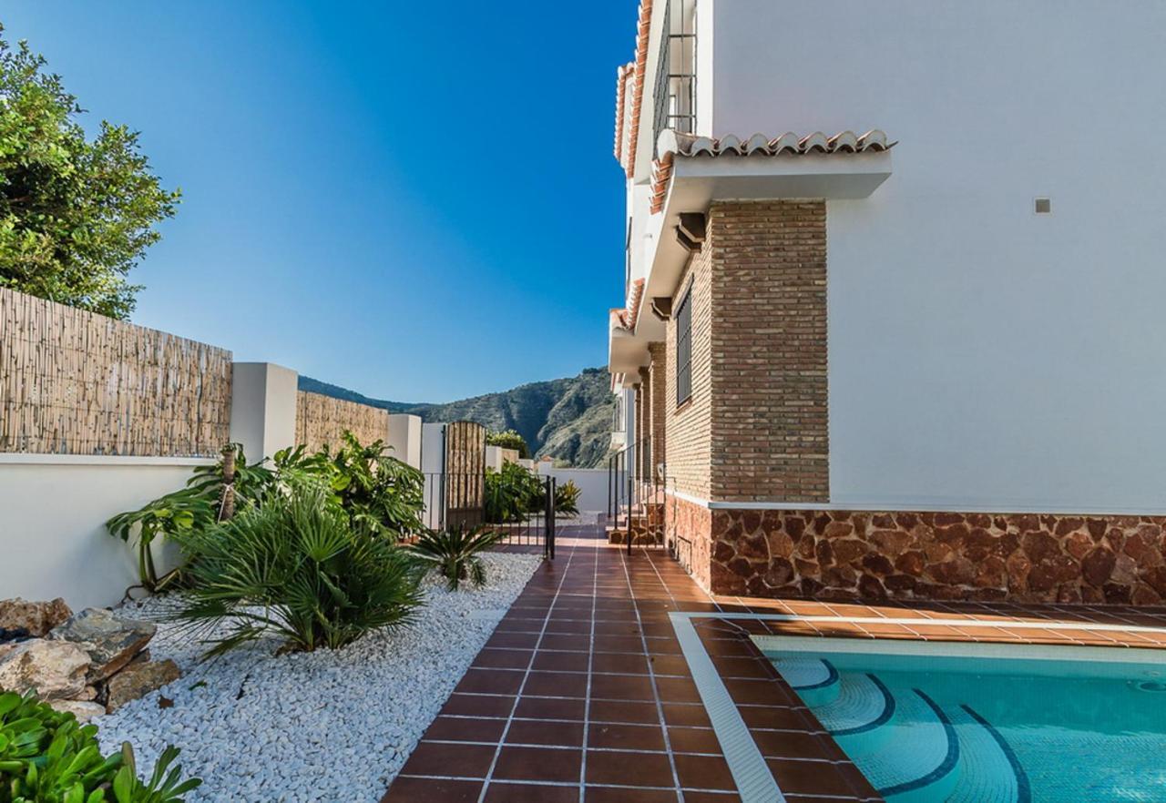 Villa Blanca - Piscina De Sal, Playa 15Mn, Sierra Velez de Benaudalla Bagian luar foto