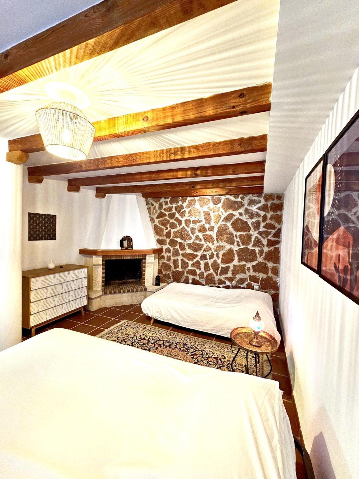 Villa Blanca - Piscina De Sal, Playa 15Mn, Sierra Velez de Benaudalla Bagian luar foto