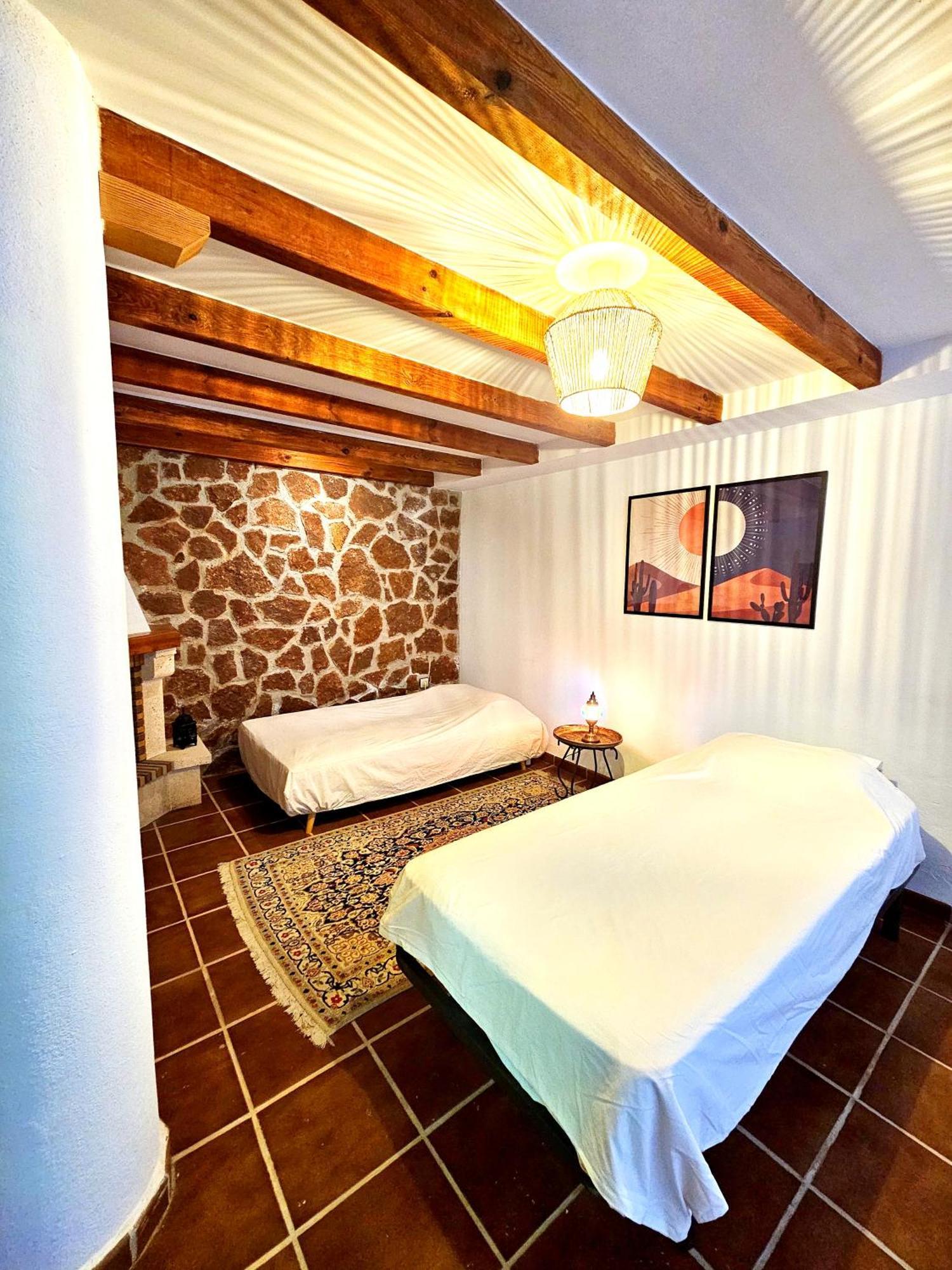 Villa Blanca - Piscina De Sal, Playa 15Mn, Sierra Velez de Benaudalla Bagian luar foto